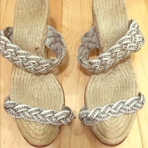 Christian Louboutin Espadrille Wedges